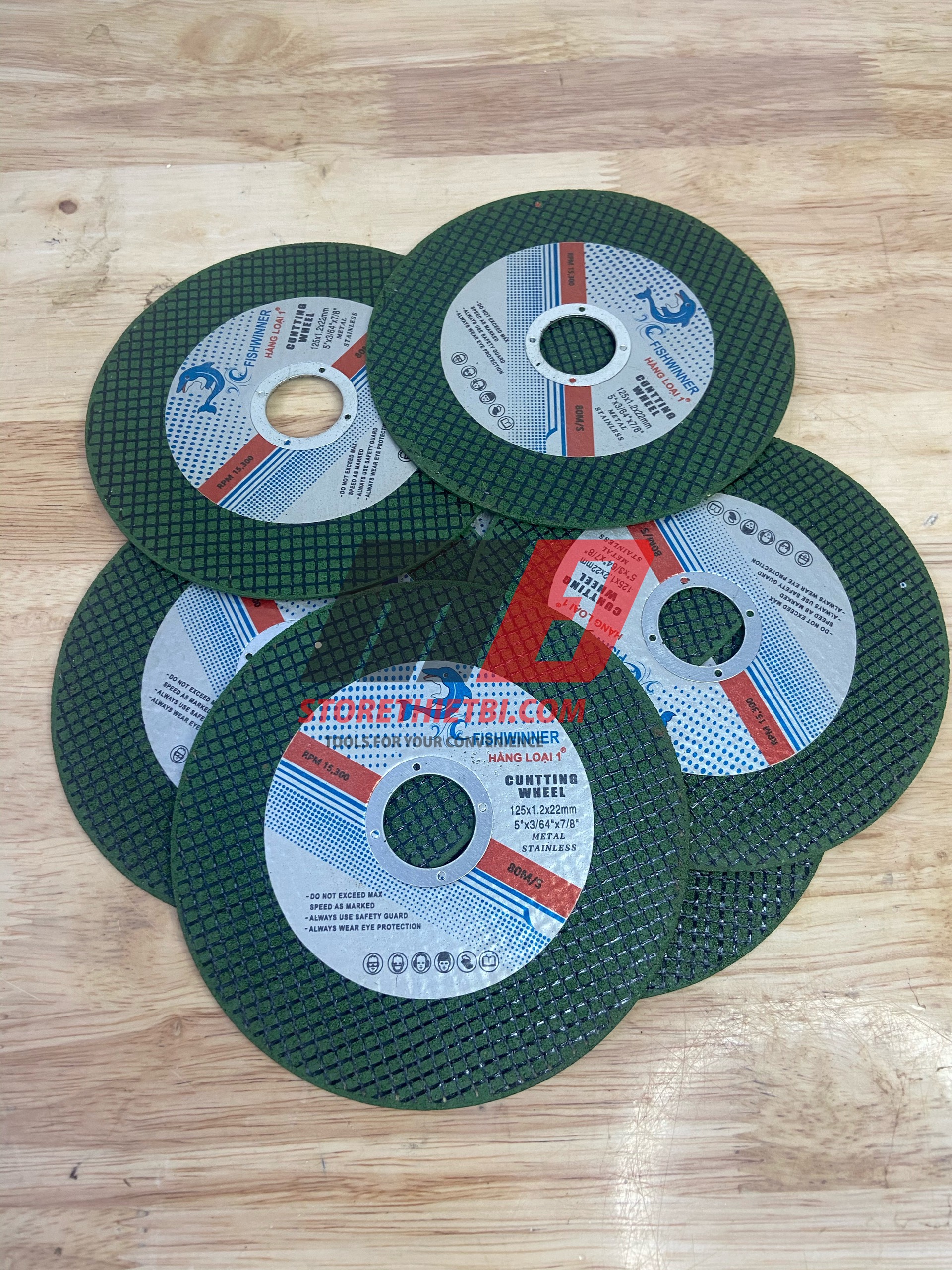[HCM]Đá cắt 100mm và 125mm USATON