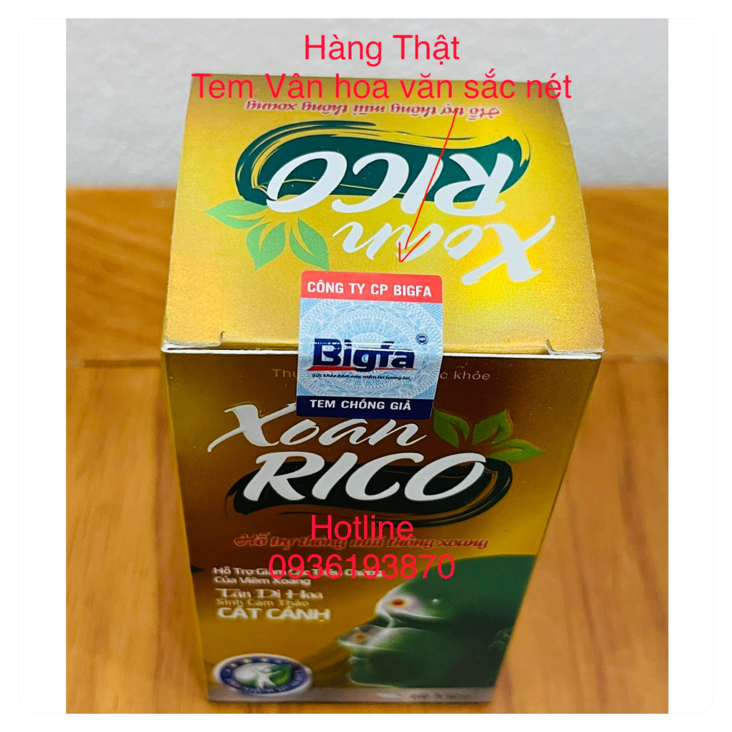 XOAN RICO - Uống và Xịt