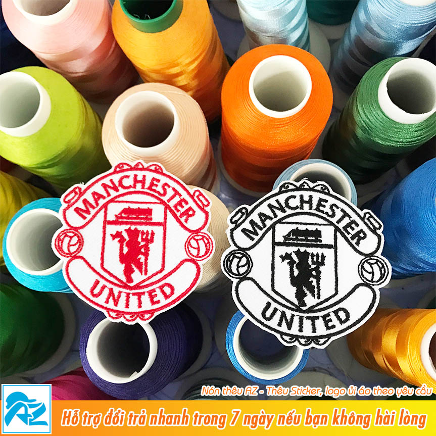 Patch vải ủi thêu logo clb bóng đá S187