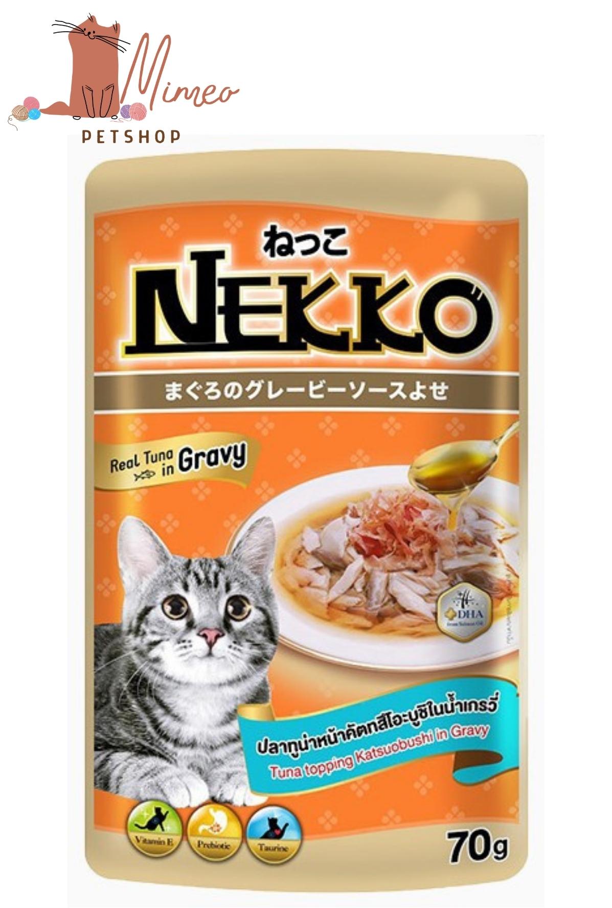 Pate Nekko cho mèo dạng gói (Hàng nhập Thái)