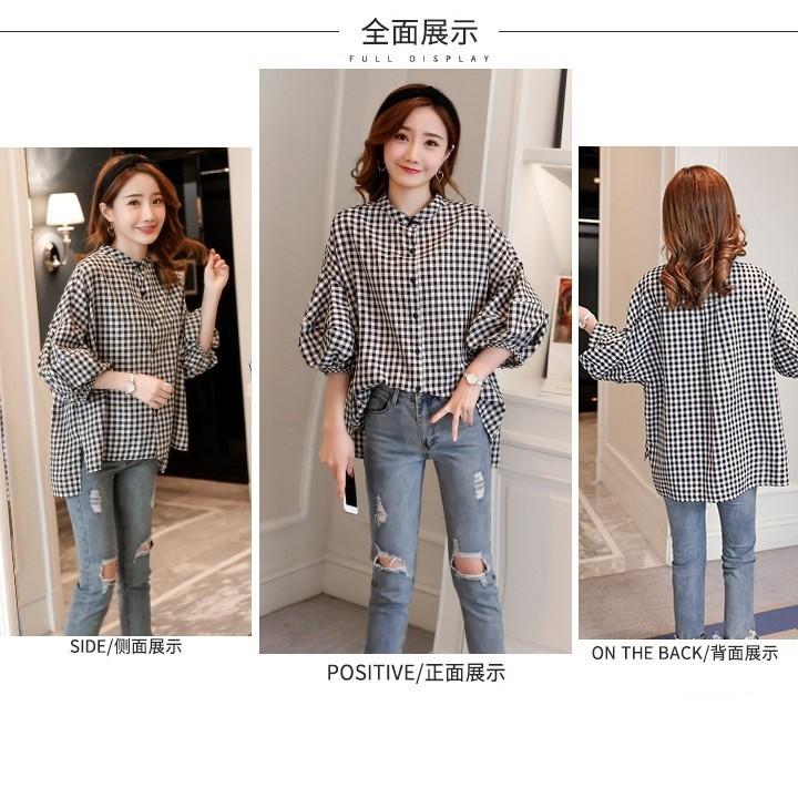 [HCM]Áo sơ mi caro form rộng