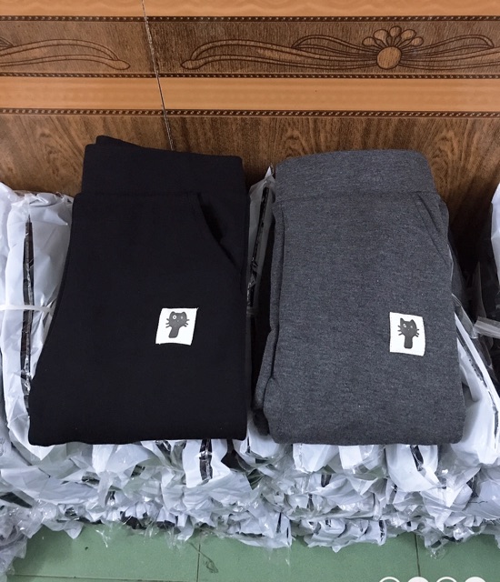 [DEAL SOCK] Quần legging mèo lót lông siêu ấm loại sịn