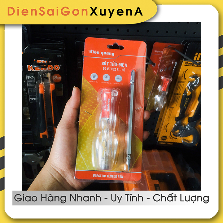 Bút thử điện 2 đầu vặn vít Điện Quang