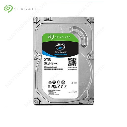 Ổ cứng HDD Seagate1TB- 2TB Skyhawk (Chuyên Camera)