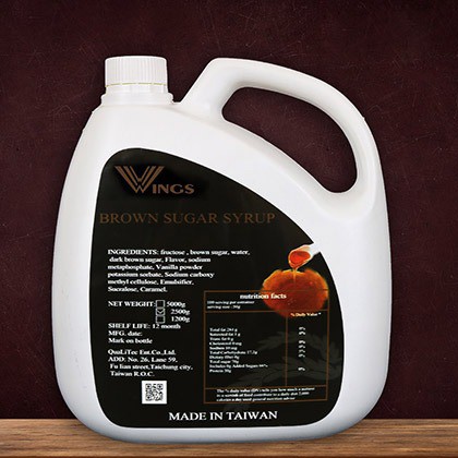Siro Đường Đen Wings Can 2.5kg