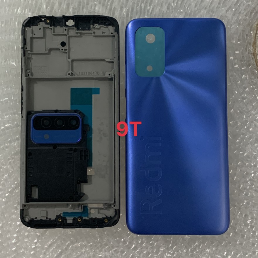 Bộ vỏ sườn Xiaomi Redmi 9T có nút bấm +kính camera <<Ảnh thật>>
