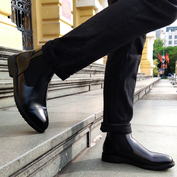 Chelsea boots da bò cao cấp 2H - 54