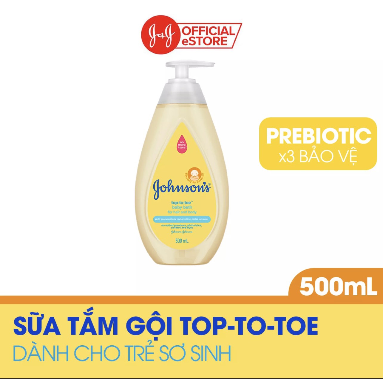 sữa tắm johnson 500ml