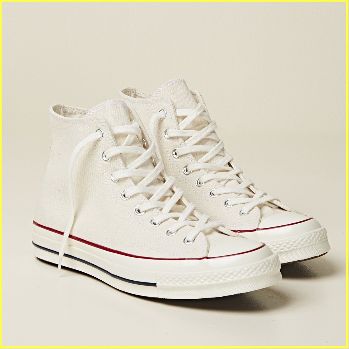 Giày Converse chuck 1970s cao cổ màu trắng kem ( Full box+ tặng túi converse + bill + Tất)