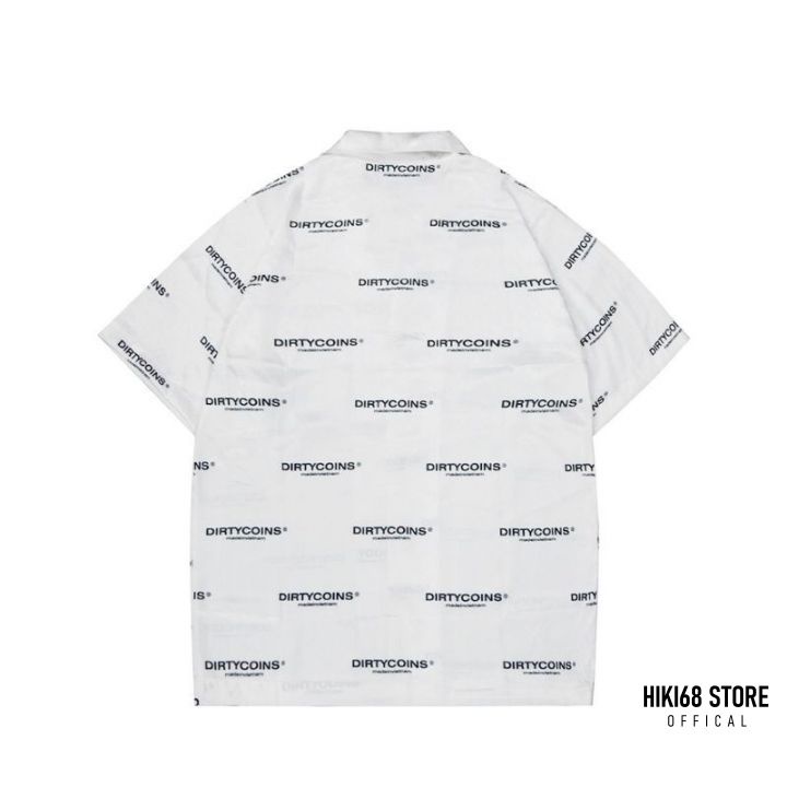 [FULL TAG] Áo Sơ Mi DIRTY COINS LOGO SS1 Chất Liệu Lụa Mềm CNK 100%