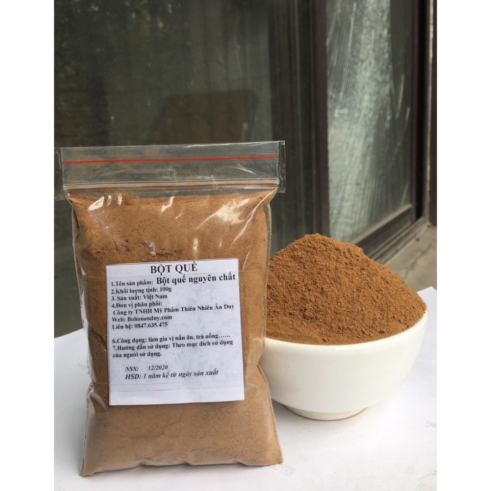 Bột quế nguyên chất loại i 100g