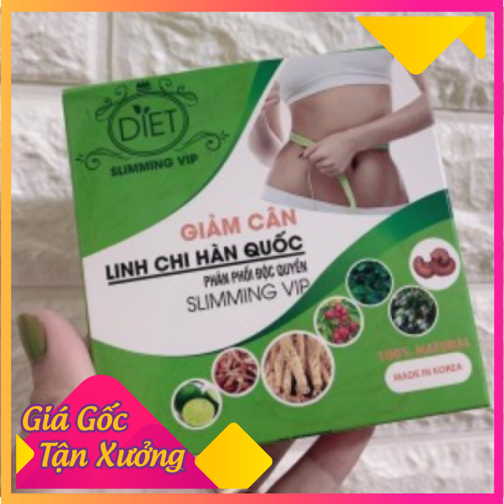 [HCM]Giảm cân Linh chi hàn quốc 30 ngày [ Chính Hãng Hàng Chuẩn]