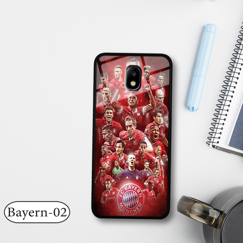 Ốp lưng kính 3D Samsung J3 Pro 2018 hình đội bóng