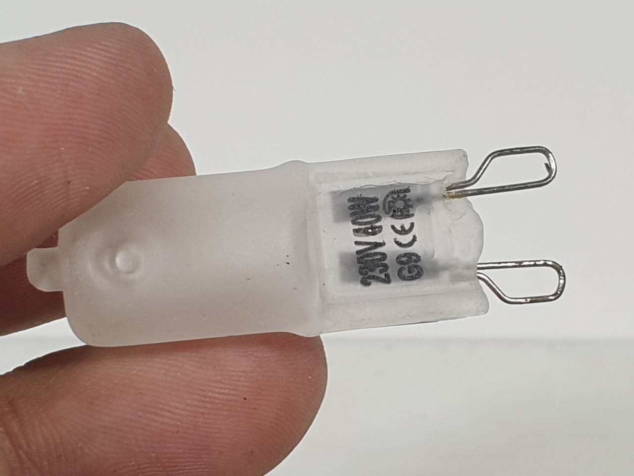 Bóng đèn dây tóc Halogen G9 (đuôi tôm) 220V 40W ánh sáng vàng