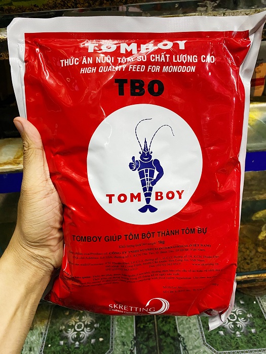 "Hoàn tiền đến 10%" CÁM TOMBOY TB0 HẠT MỊN CHO CÁ CON BAO CHIẾT LẺ 1KG