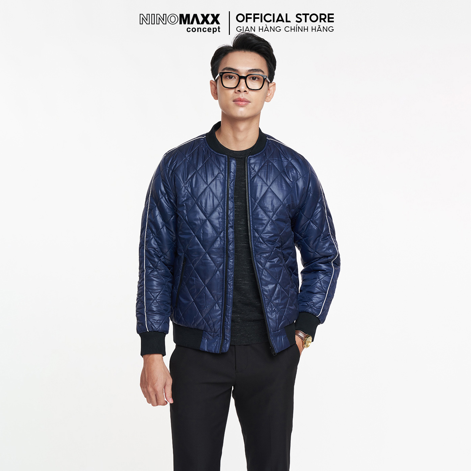 Ninomaxx jacket quilted wool long sleeved men 1906075