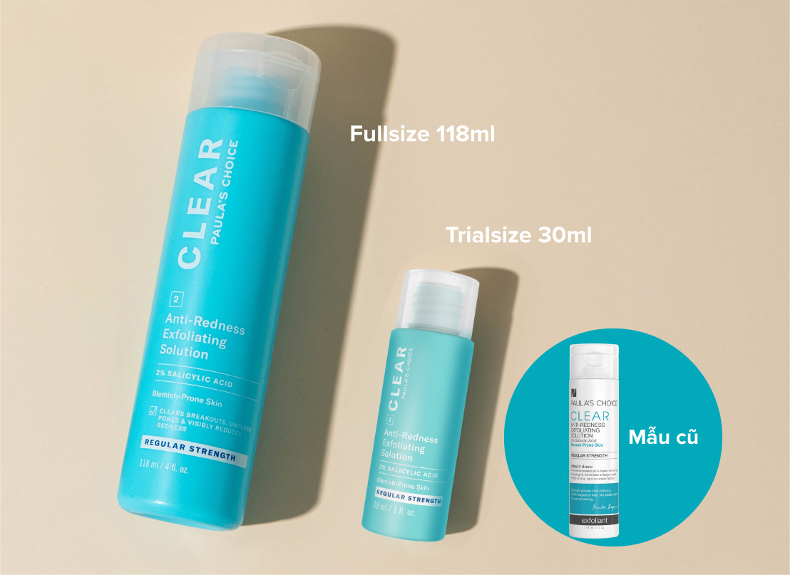 [HCM][Mini] Paula's Choice Clear Regular Strength Anti Redness Efoliating Solution (30ml)