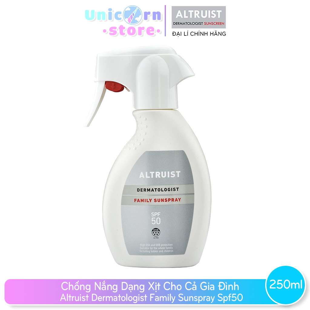 Chống Nắng Dạng Xịt Cho Cả Gia Đình Altruist Dermatologist Family Sun