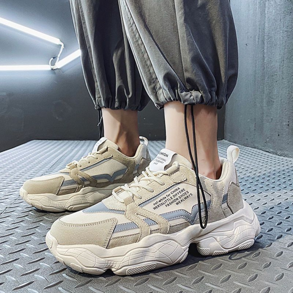 Giày sneaker nam Ulzzang đế tăng chiều cao cá tính