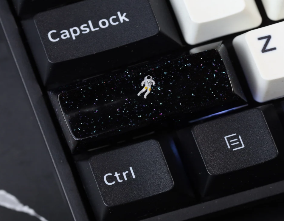 Keycap no face in Studio Ghibli, button keyboard anime no face, keycap for mechanical keyboard
