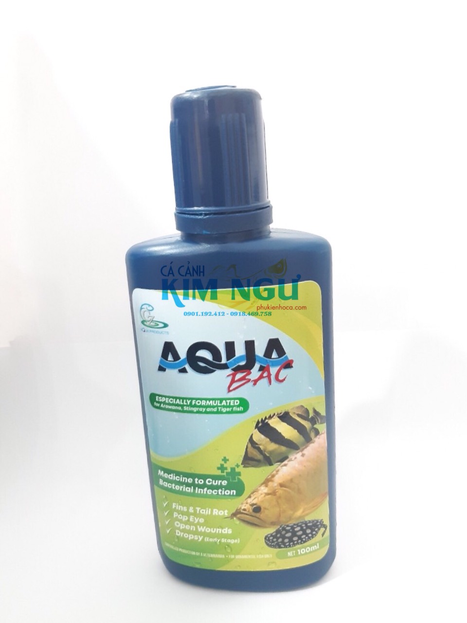 Chuyên Cho Cá Rồng - Hổ - Sam AQUA BAC (100cc) AQUABAC