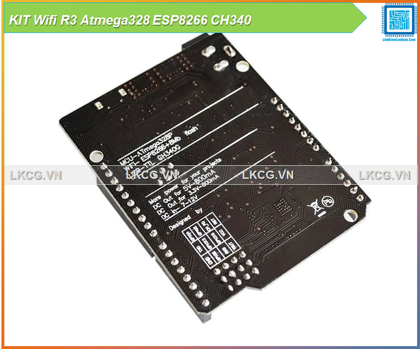 [Rẻ vô địch] KIT Wifi R3 Atmega328 ESP8266 CH340
