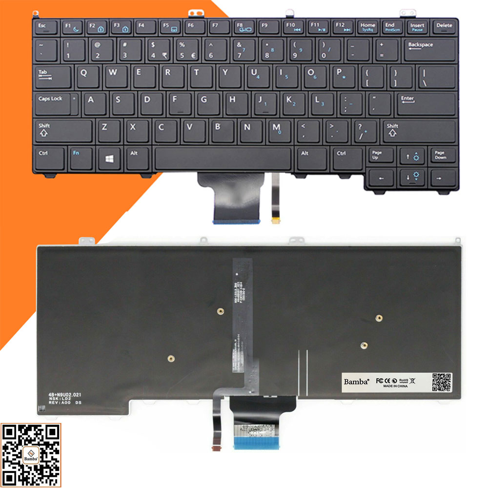 Bàn phím laptop dell latitude e7240,e7440
