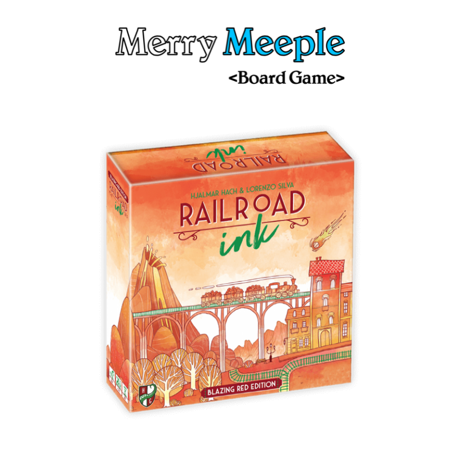 Railroad Ink: Blazing Red Edition - Trò Chơi Board Game