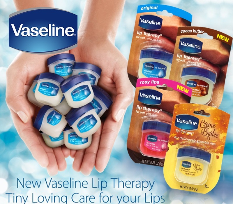 Vaseline Lip Balm in a Jar, Made in the Usa
