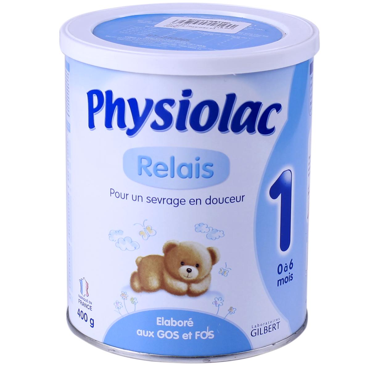 Sữa Physiolac Số 1 - 400g (0-6 Tháng)