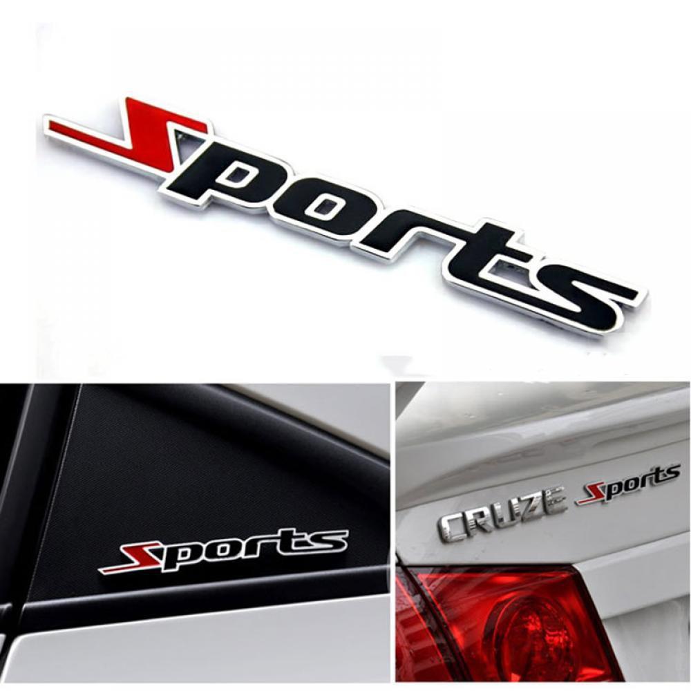 Logo Sport kim loại trang trí oto, xe máy
