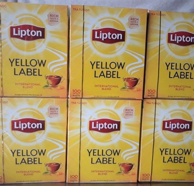 Lipton nhãn vàng 100 gói