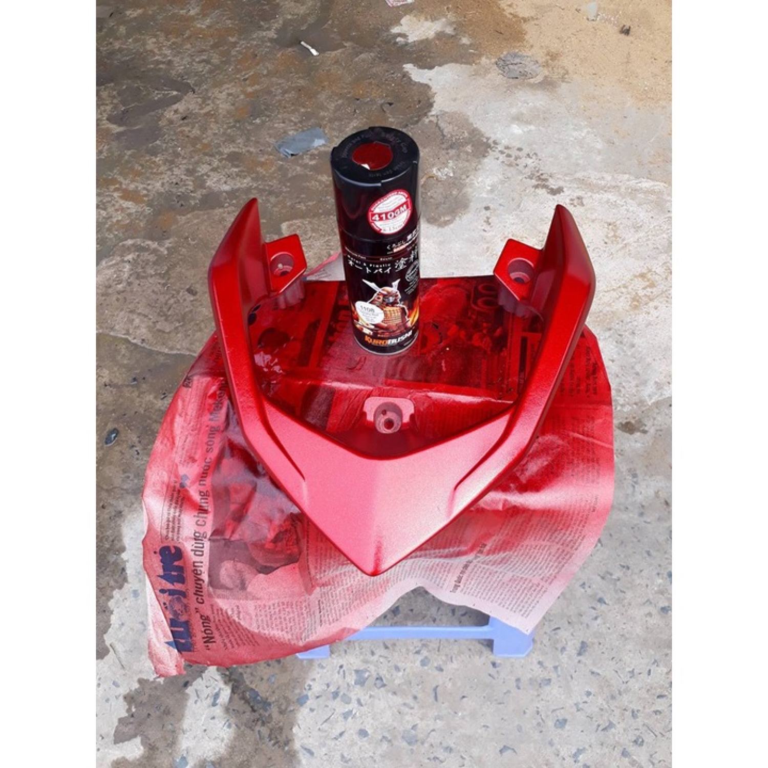 Sơn Samurai sơn xịt xe máy 1108 MÀU ĐỎ YAMAHA