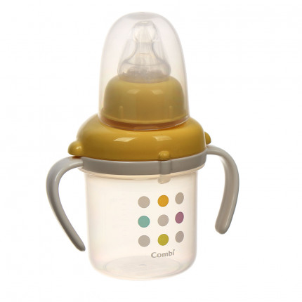 Bình tập uống Combi Mug bước 1 200ml chấm bi