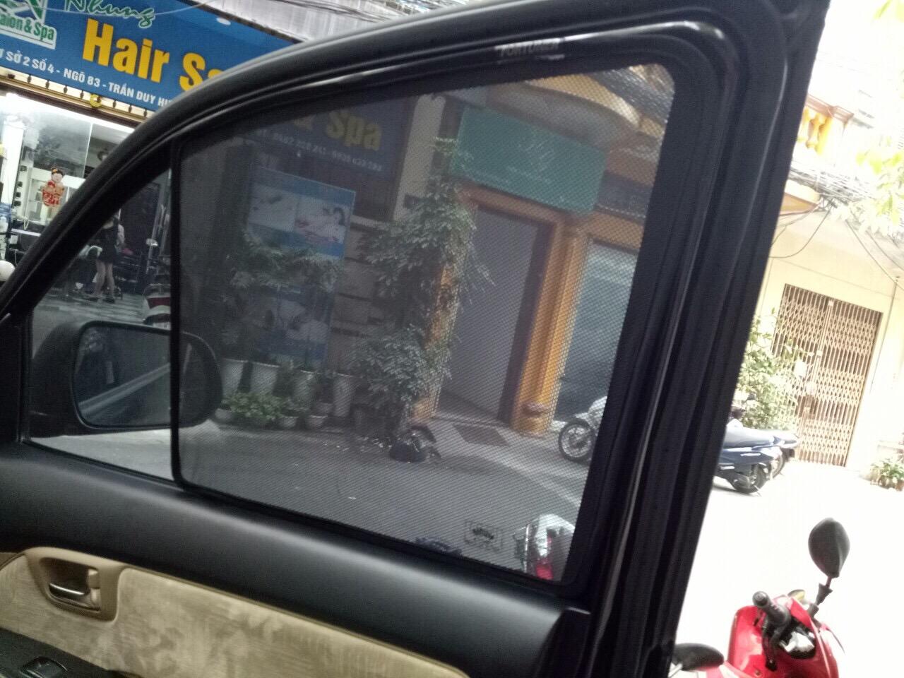 Rèm che nắng kính sườn xe fortuner 2009-2016