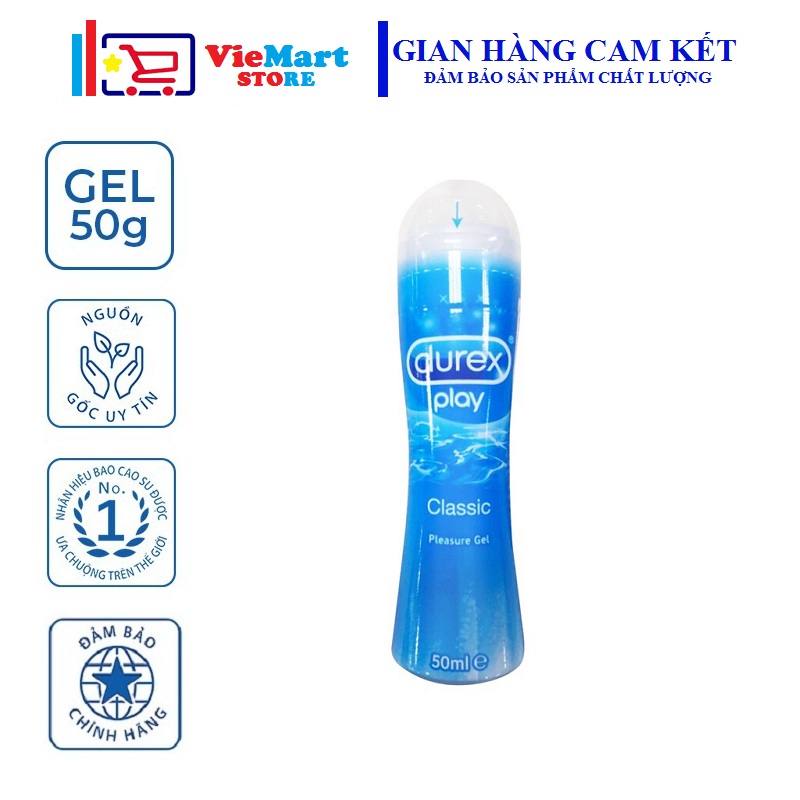 [HCM]Gel bôi trơn Durex Play Classic 50ml / chai
