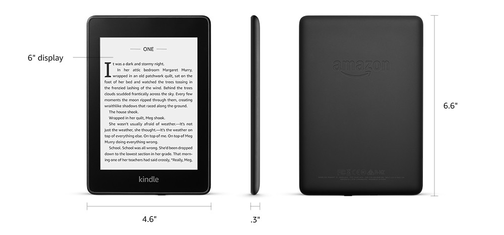 Máy Đọc Sách Kindle Paperwhite 2019 chống nước