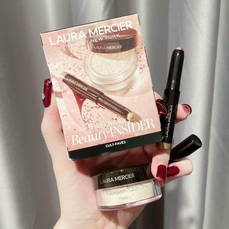 Set phấn bột Makeup Laura Mercier mini size