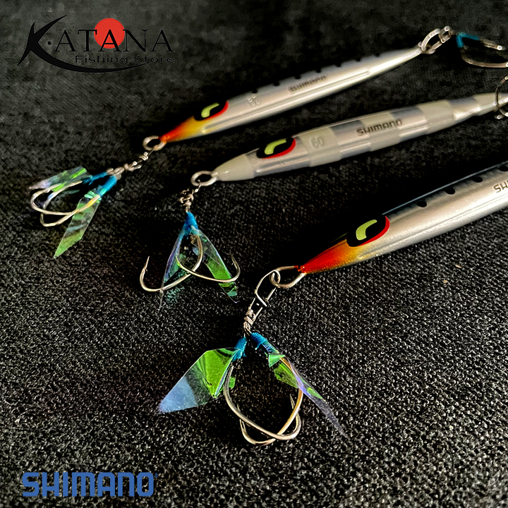 Mồi Câu Jig Shimano Pebble Light - 60g 80g