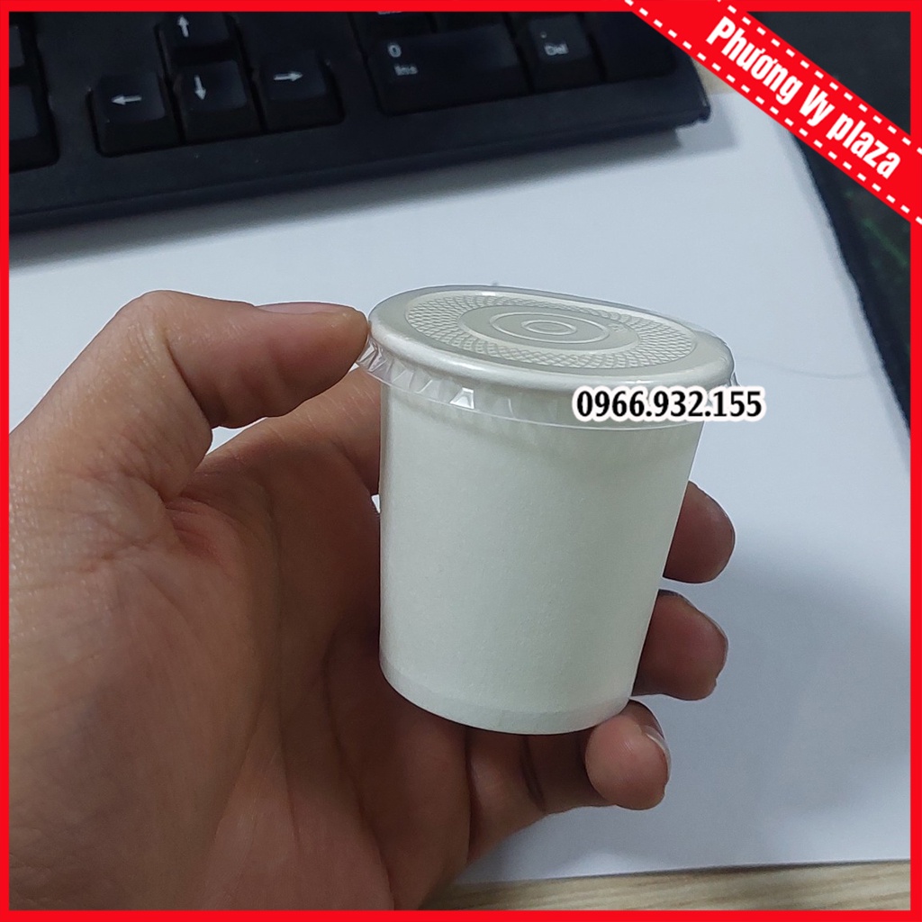 500 chiếc cốc giấy 90ml ~ 3oz ly giấy NHẬP KHẨU HÀN QUỐC