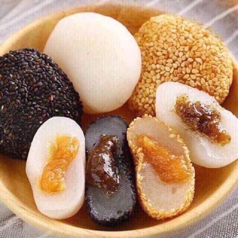 2kg bánh mochi tròn mix vị