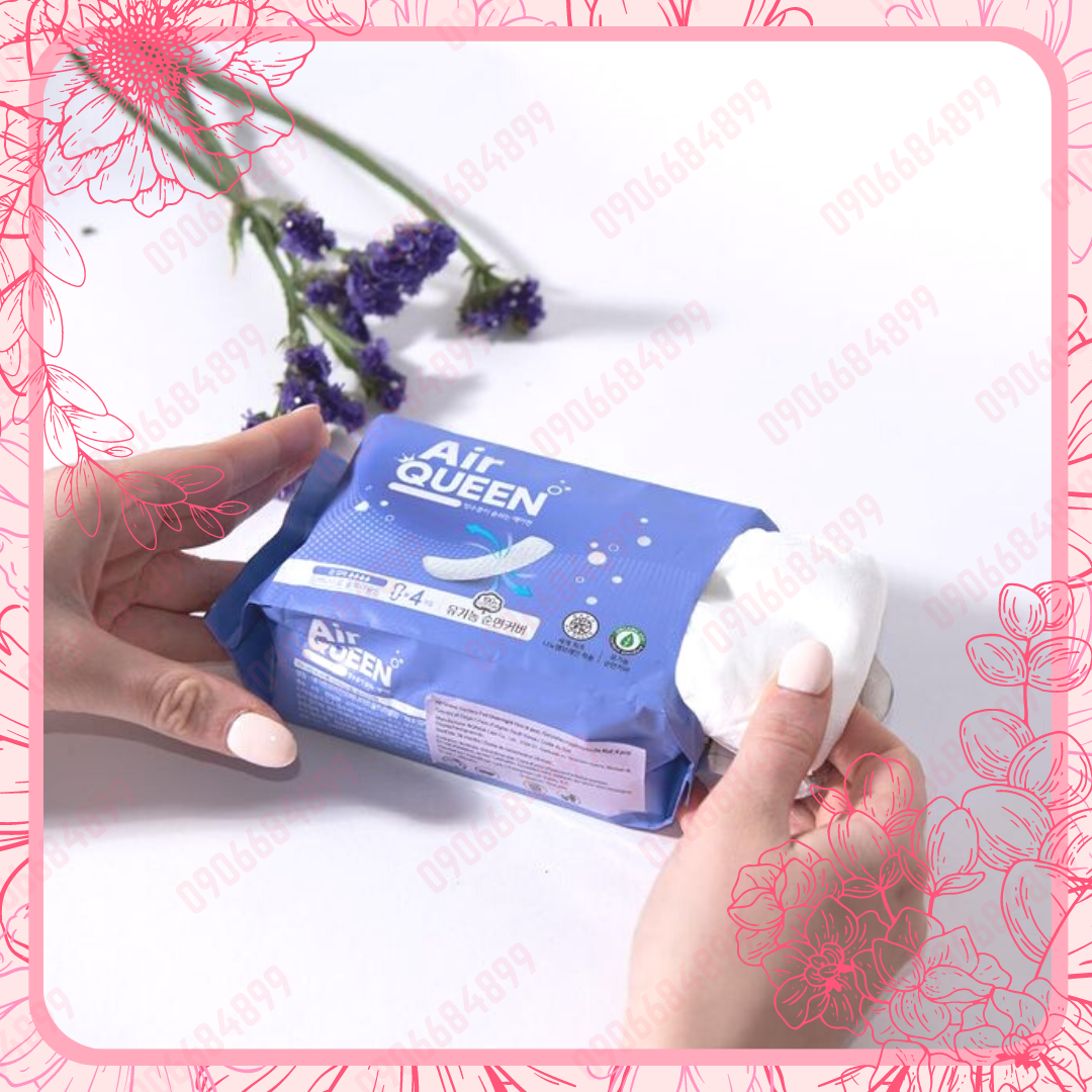 Băng Vệ Sinh Siêu Mỏng Air Queen 🌸 Nhập khẩu Hàn Quốc 🌸