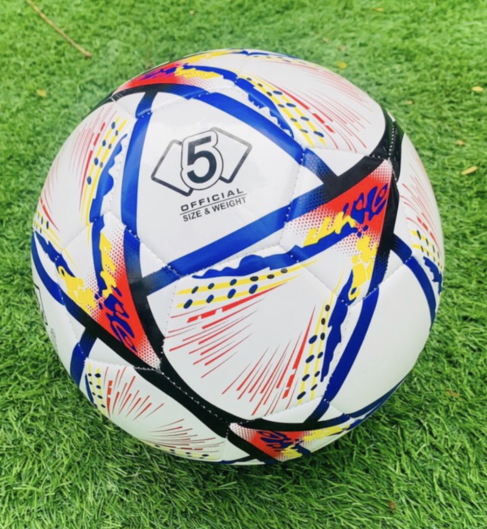 Bóng đá WC_2022 số 5 ( Tặng kim bơm và lưới đựng bóng)