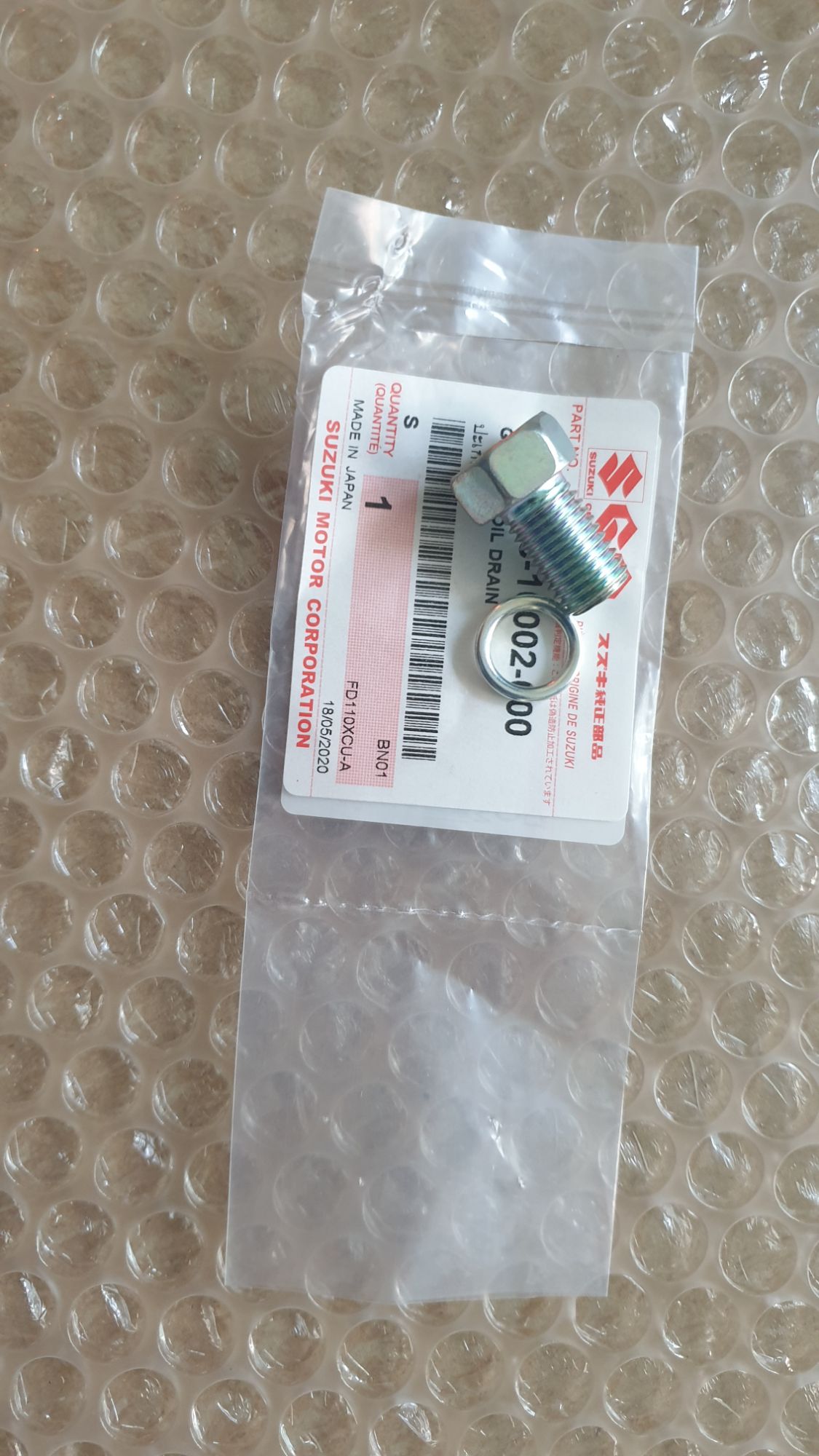 Ốc nhớt cho dòng xe suzuki viva, smash, revo smash 110, xbike vs axelo