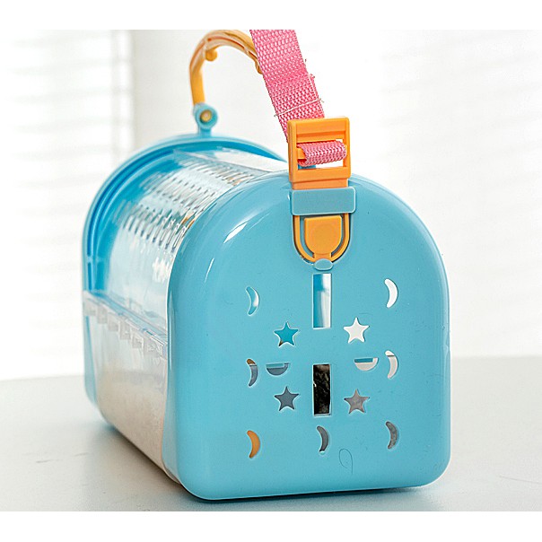 [Hoàn tiền 10%]lồng hamster xách tay có dây đeo