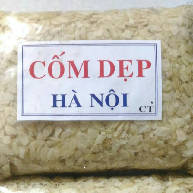 [HCM]500g cốm dẹp hà nội cốm xanh