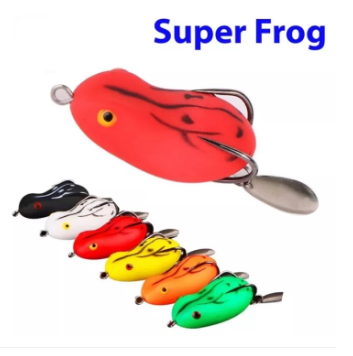 mồi lure nhái hơi Super Frog siêu hot