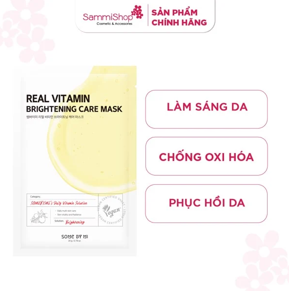 Some By Mi Mặt nạ giấy Real Care Mask 20g