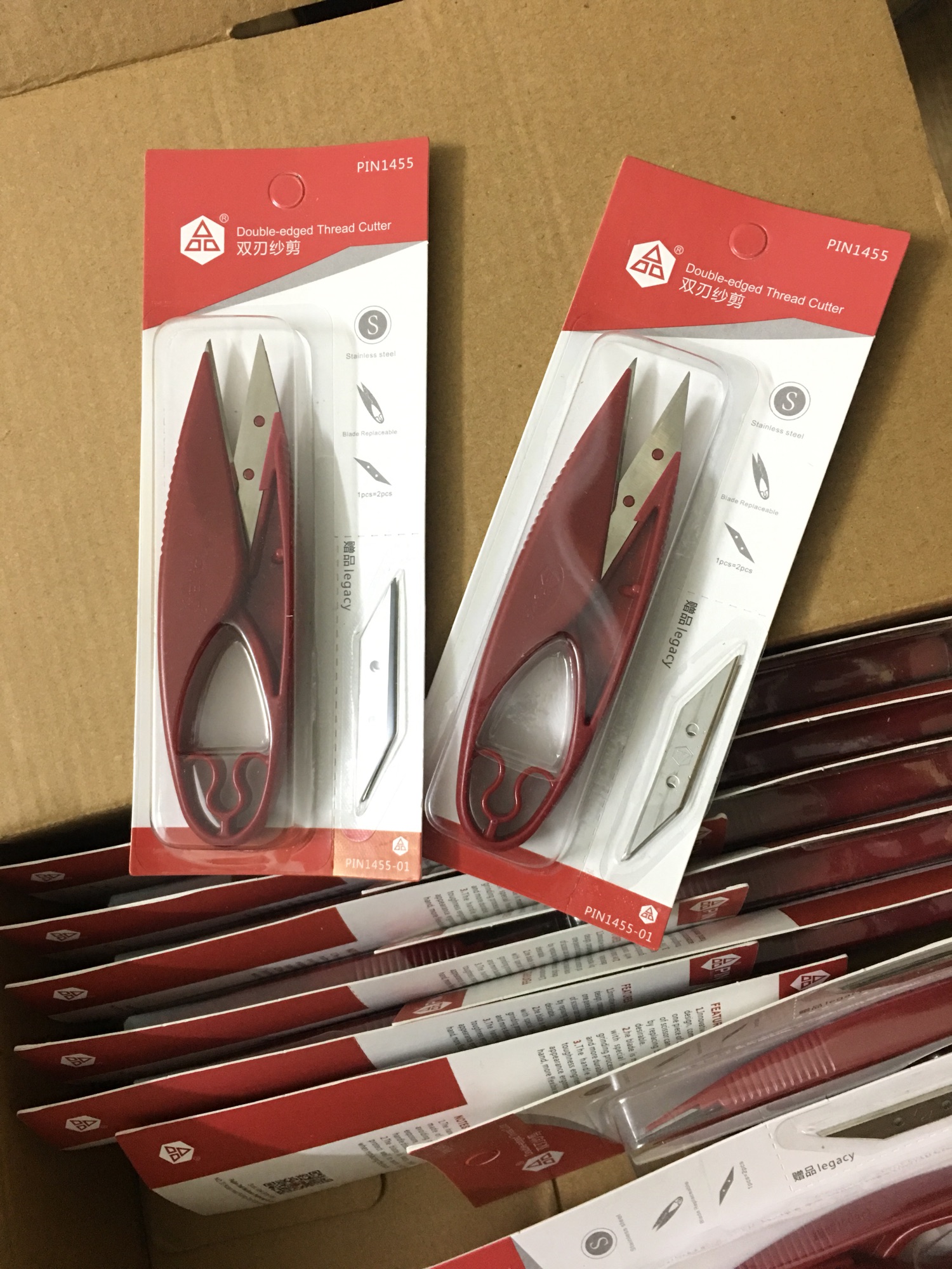 Kéo bấm chỉ thay lưỡi - Pin 1455