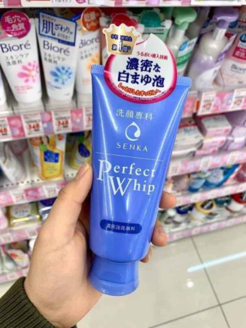 Sữa rửa mặt shisedo senka perfect whip 120g